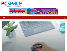 Tablet Screenshot of pcspace.sk